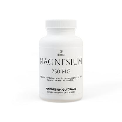 Magnesium Glycinate Supplement (60 Capsules)